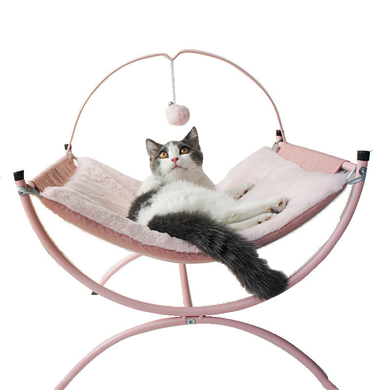 Petease Cat Recliner Bed – Elevated & Breathable Cozy Nest