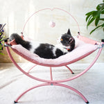 Petease Cat Recliner Bed – Elevated & Breathable Cozy Nest