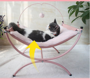 Petease Cat Recliner Bed – Elevated & Breathable Cozy Nest