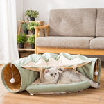 Petease Collapsible Cat Tunnel – Foldable, Washable Play Tube for Cats & Kittens