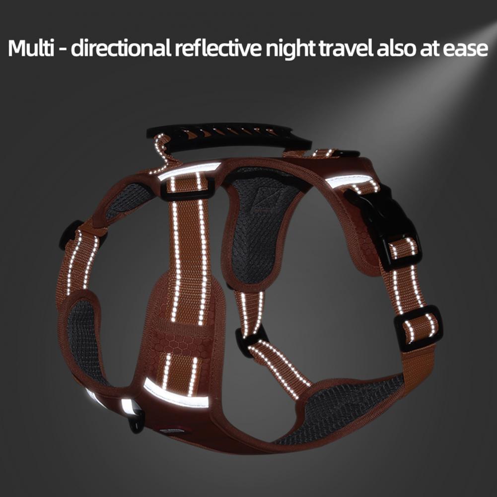 Petease Reflective No-Pull Dog Harness – Breathable, Adjustable Vest for All Sizes