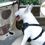 Petease Car Seat Pet Barrier – Breathable Nylon Mesh Net for Rear Seat Safety