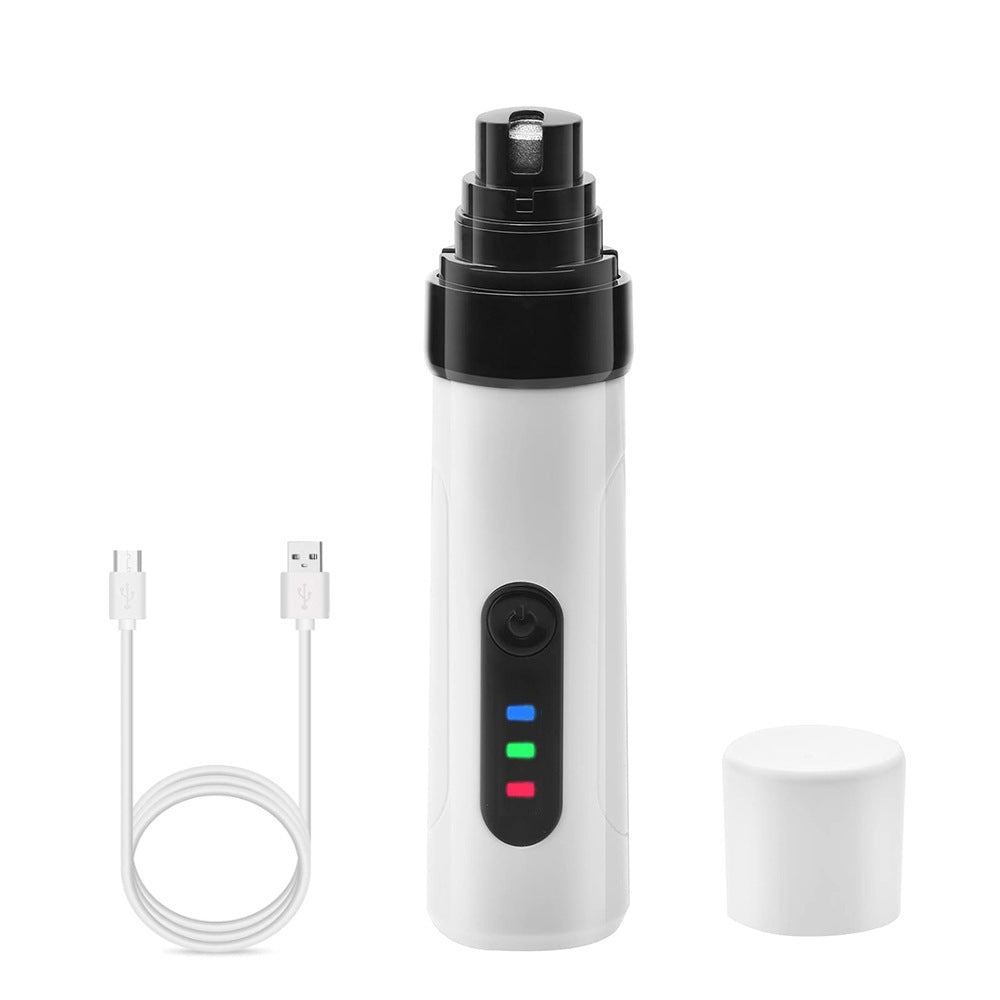 Petease Electric Pet Nail Grinder – Quiet & Rechargeable Clipper