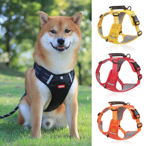 Petease Reflective No-Pull Dog Harness – Breathable, Adjustable Vest for All Sizes