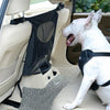 Petease Pet Car Seat Barrier – Anti-Dog Harassment Safety Net for Rear Seats, Breathable Nylon & PVC Mesh