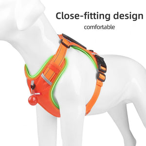 Petease Reflective No-Pull Dog Harness – Breathable, Adjustable Vest for All Sizes